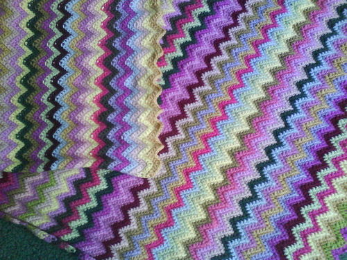 ZIG ZAG CROCHET PATTERN Easy Crochet Patterns