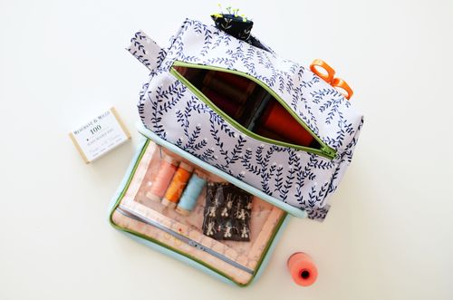 All In One Box Pouch Downloadable PDF Sewing Pattern, Aneela Hoey