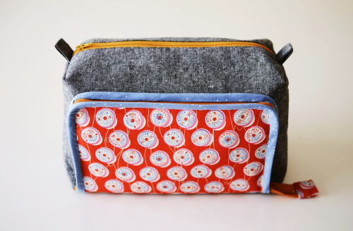 All in one box pouch by aneela hoey front view